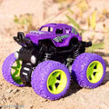 (Pack of-2/Multicolor) STRIVE ENTERPRISE Monster Truck Friction Powered Cars Toys, 360 Degree Stunt 4wd Cars Push go Truck for Toddlers Kids Gift