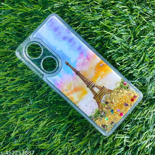 Oppo Reno 8T 5G / Oppo A1 Pro 5G New Luxury Stylish Printed Water Glitter Mobile Cases & Mobile Back Cover
