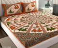 100 %Cotton Double bed bedsheet (decorative and lowest Price)