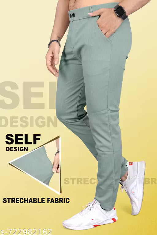 INDICLUB Slim Fit Men Trousers