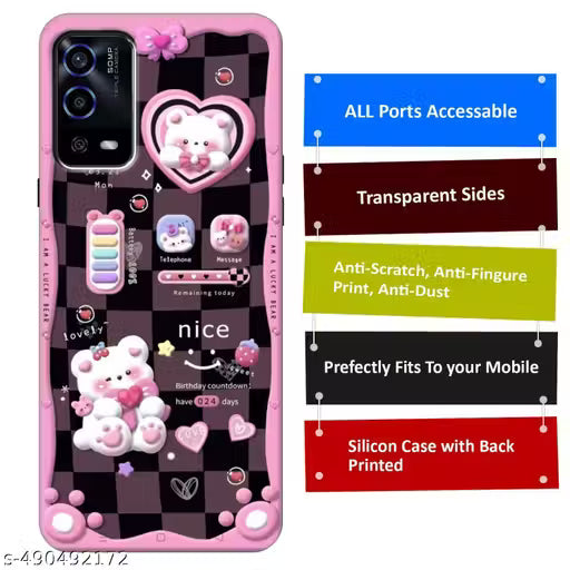 Back Cover & Case Cover for Oppo A55 Case & Cover of Oppo A55 Ka Mobile Back Cover,