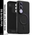 ADI CREATIONS Back Cover for VIVO V70 FE 5G Soft Matte Silicone Cover with Slim Fit