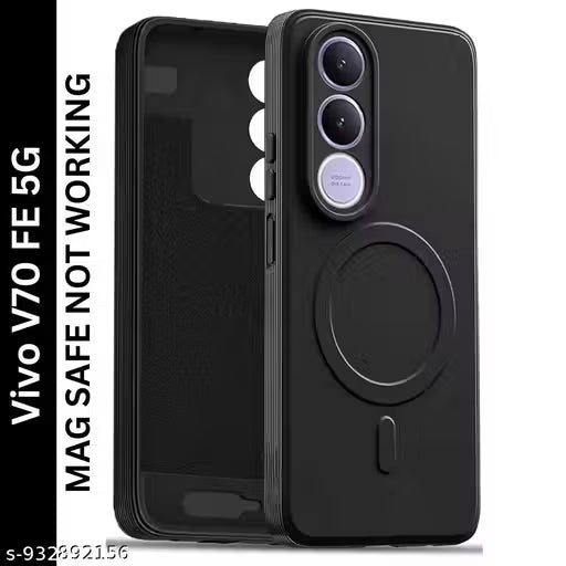 ADI CREATIONS Back Cover for VIVO V70 FE 5G Soft Matte Silicone Cover with Slim Fit