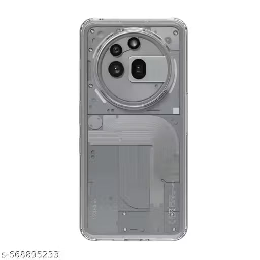 Back Cover for Nothing Phone 3A Pro 5G Transparent Mobile Back Case Shock Proof Design Camera Edges Protection Crystal Clear Phone