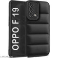 Designed for Oppo F19 / F19s Back Cover | Camera Bump & 360° Flexible Puff Armor Protection | Shock Proof Back Case Cover