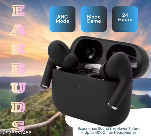 Airpod Pro True Wireless Bluetooth Earphones with 83 Hours of Playtime & Compatible for all Smartphones
