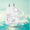 Kenviq Pd 25W Charger with Type C to C Cable For Sam-sung devices white -