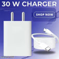 30-Watt Charger Compatible with Go-g-l-e Phones; Supports Fast Charge Specially for Go-g-l-e Devices with C to C Type Cable