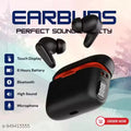 True Wireless (TWS) Stereo Earphone Digital Display Stereo Audifonos Noise Reduction Half in Ear TWS Wireless Earbuds Type C Earphones