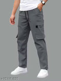 New Stylish Men’s Solid Lycra Track Pants