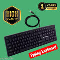 USB KEYBOARD MULTIPLE PURPOSES USE LAPTOP COMPUTER CPU DESKTOP MOBILE LED TV CAMERA DVR PLUG IN PLAY