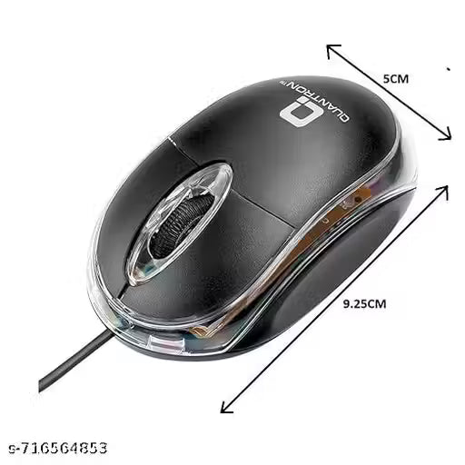 Quantron Clicker Wired Mouse (QMU-535)