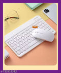 SKYVILLA™ Slim Wireless Keyboard & Mouse Combo | Ultra-Thin Silent Keyboard with Ergonomic Mouse for Laptop, PC & Tablet