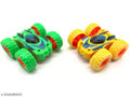 MIHAR (Pack of 2 Multicolor) Kids Tumbling Car Toy, New Mini Monster Car Toy