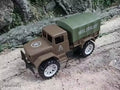 Medium Size Friction Powered Plastic Military | Army | Ranger | Battalion | Battle Field | Cargo | Soldier Truck| Jeep Open Gypsy with top Cover Vehicle Toy for Kids (Pack Of 1 ) multicolour