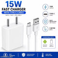 15W Charger Adapter with USB Type-C Cable for Android Mobile