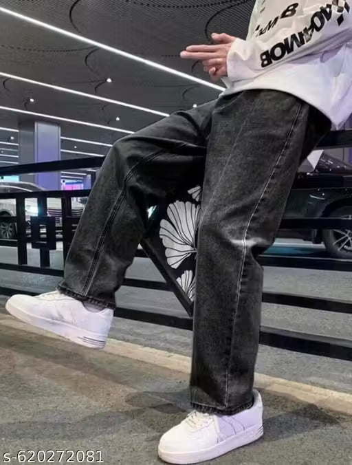 Dark Grey Jeans For Men