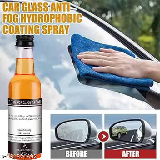 Powerful Windshield Cleaner & Oil Film Remover for Both Home and Car Use 100ml