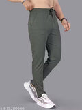 Men’s track pants for gym & running Cotton blend track pant with pockets Stylish track pants for travel Outdoor track pants with utility pockets