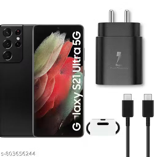 Samsung 25W GAN Type C 3A Superfast Charging Adapter Compatible with Samsung A55|A16|A36|A56
