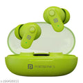 Portronics Harmonics Twins S16 In Ear Wireless TWS Earbuds with 24 Hrs Playtime, Clear Calls, Game & Music Mode, Low Latency, Bluetooth 5.3v, LED Display, Type C Fast Charging(Green)