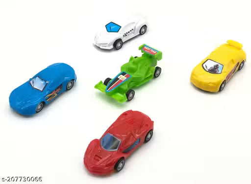 ZAVYA cars Hot toy car 4 wheels pull back cars (Multicolor, Pack of: 5)