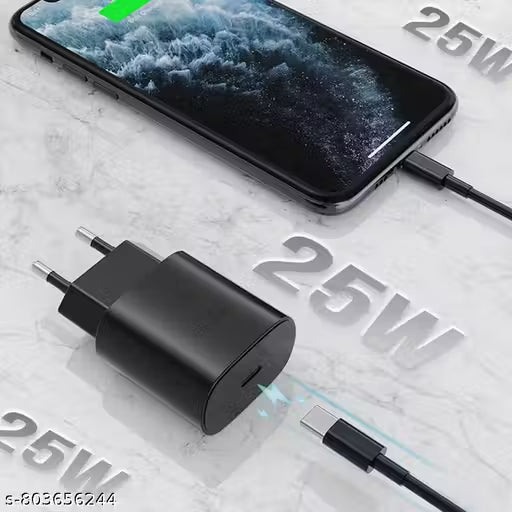 Samsung 25W GAN Type C 3A Superfast Charging Adapter Compatible with Samsung