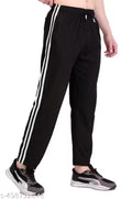 WOOLDEX Stylish Do Bon Track Pant, track pants for men black track pant, lycra track pant, track pants