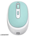 Portronics Toad 27 Wireless Mouse, Silent Buttons, 2.4 GHz with USB Nano Dongle for PC/Mac/Laptop, 1200 DPI Optical Tracking,