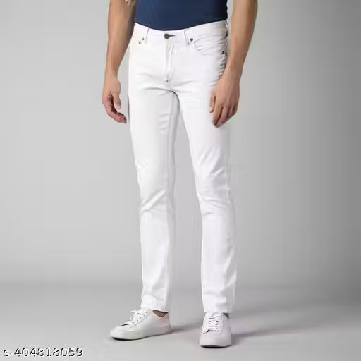 white man jeans