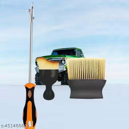 2 in 1 Car Protector +2 car brush Tire Stone Cleaning Hook, Tire Groove Stones Removing Tool, Tyre Stone Picker for Motor Bike Truck Car, Tire Protector Repair Tool