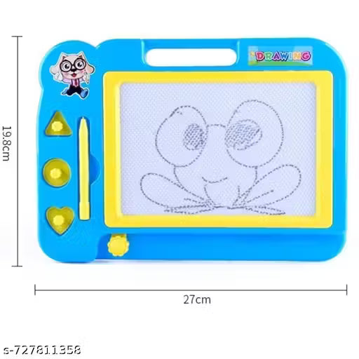 Erasable Drawing Board Magic Slate For Kids, Preschoolers Learning Educational Easy To Use,