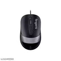 FINGERS SuperHit Wired Mouse with Advance Optical Technology (Lightweight | Trendy Dual-Tone Design | Works Well with Windows®, Mac, Linux)