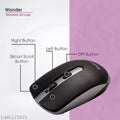 Wonder Wireless Mouse, 2.4 GHz USB Nano Receiver, 4G Wireless Technology,Upto 10M Range, Adjustable DPI,