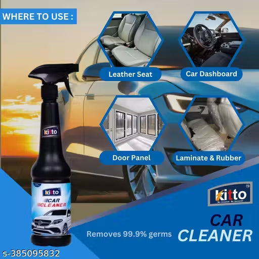 KITTO Premium Car Cleaning Liquid | High Foam for Deep Cleaning | Remove Tough Dirt | Safe on Paint | pH Neutral 500Ml Pack Of 1