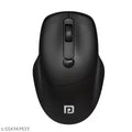 Portronics Toad 35 Wireless Mouse with 2.4 GHz Wireless, Adjustable Sensitivity, USB Receiver, Ergonomic Design (Black)