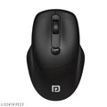 Portronics Toad 35 Wireless Mouse with 2.4 GHz Wireless, Adjustable Sensitivity, USB Receiver, Ergonomic Design (Black)