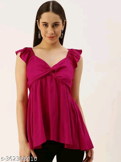 Casual sleeveless women top.