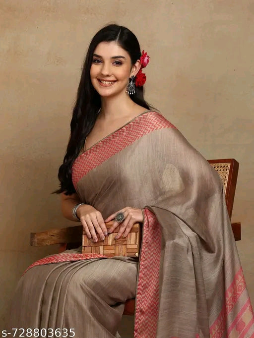 Mirchi fashion chiffon shibori dyed printed saree with blouse.