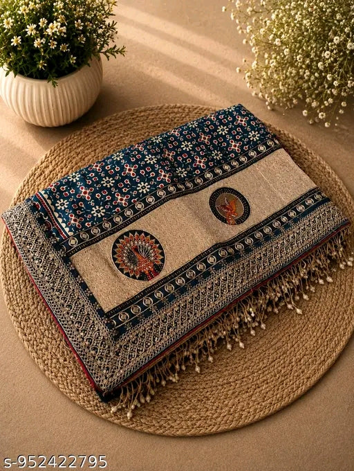 Gujarati type bandhni saree.