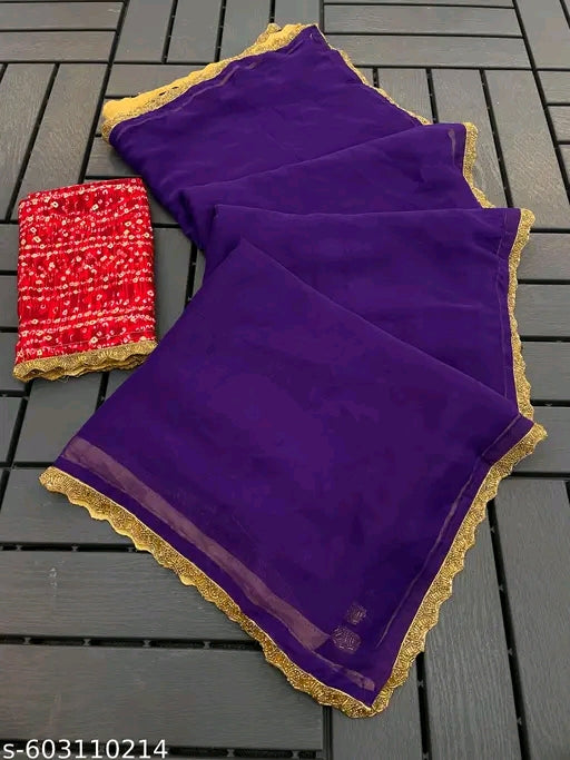 New trending party wear saree.