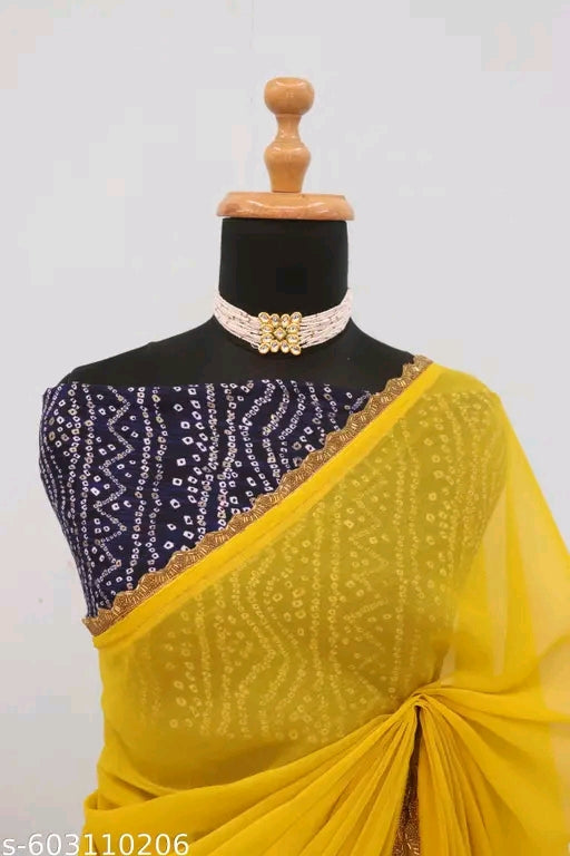 New trending party wear saree.