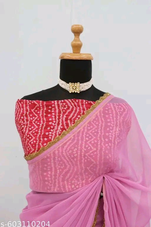 New trending party wear saree.