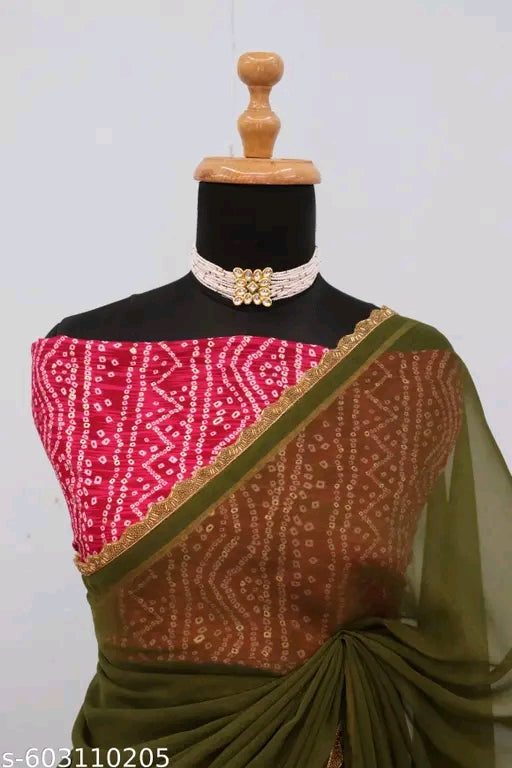 New trending party wear saree.