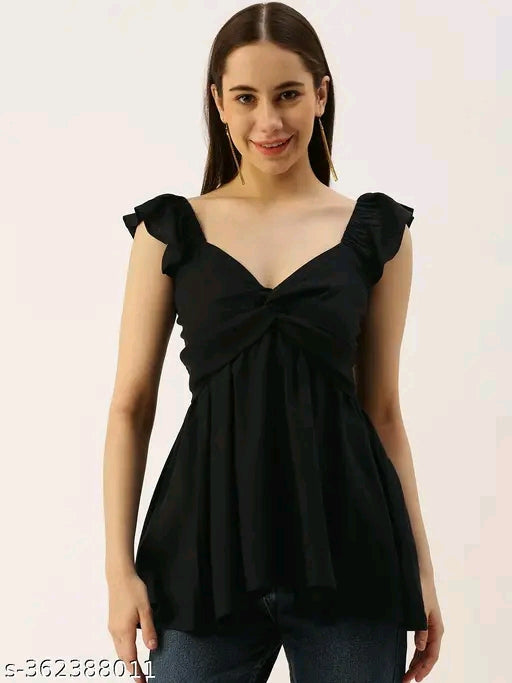 Casual sleeveless women top.