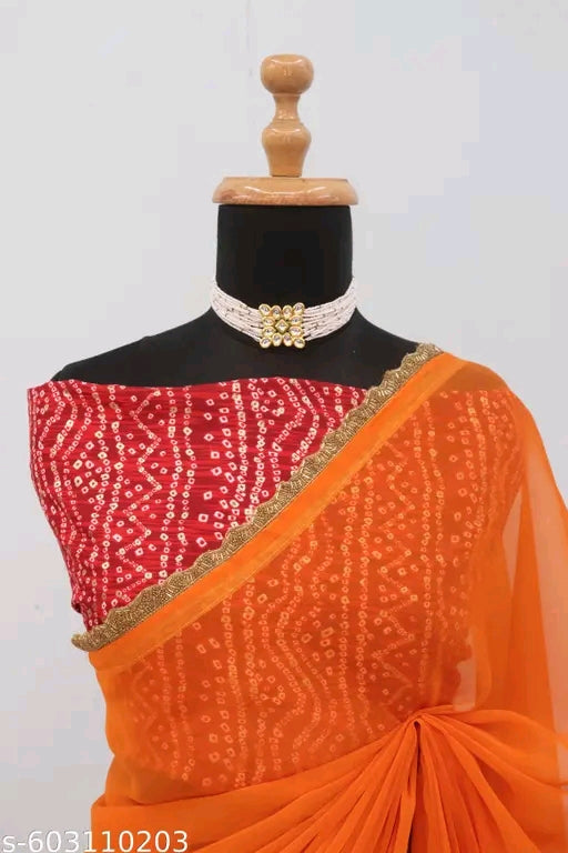 New trending party wear saree.