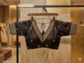 V neck party wear blouse.