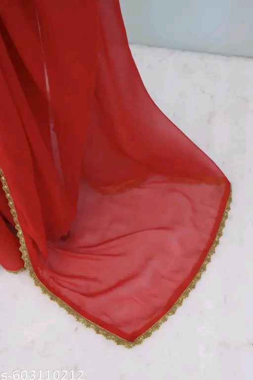 New trending party wear saree.