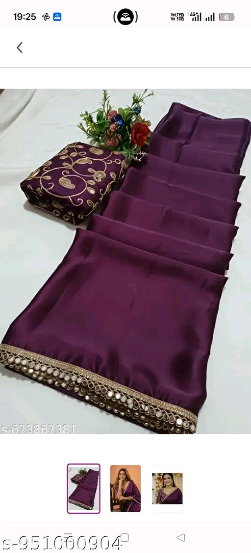 Premium embroidered saree.