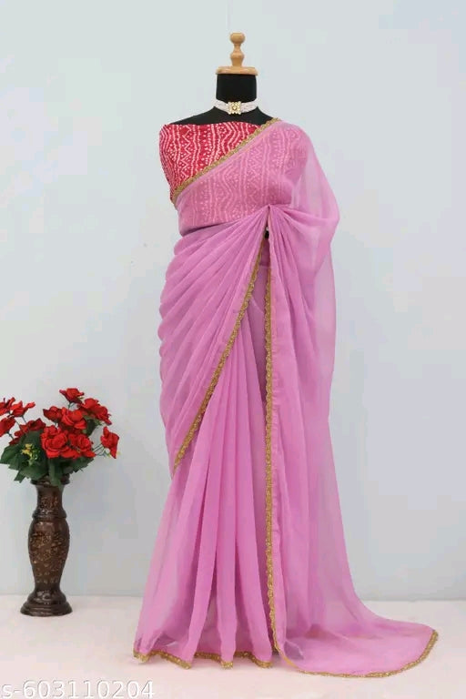 New trending party wear saree.